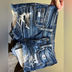 American eagle jean shorts